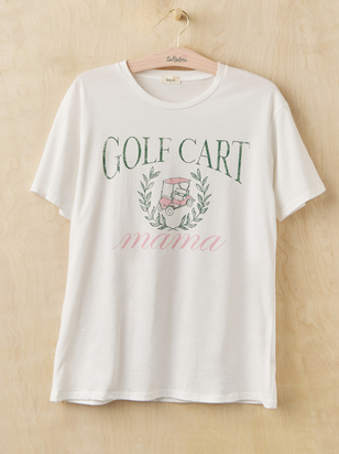 Golf Cart Mama Graphic Tee - ARULA