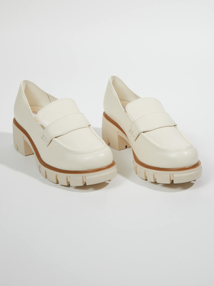 Riah Wide Width Platform Loafers - ARULA