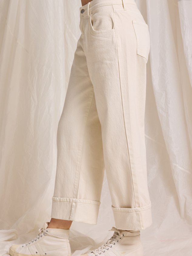 Rylan Cuffed Jeans Detail 4 - ARULA