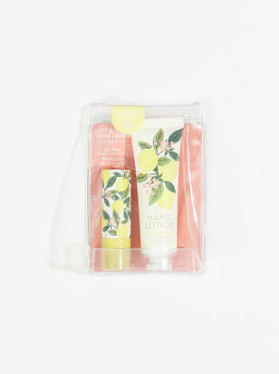 Lemon Tree Lip Balm & Hand Lotion Set - ARULA