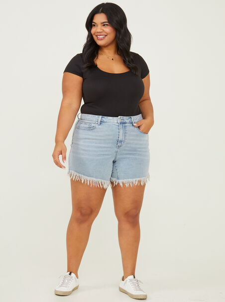 Gabby Vintage Denim Shorts - ARULA