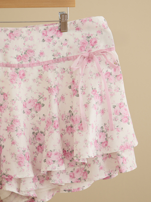 Carly Floral Skirt - ARULA