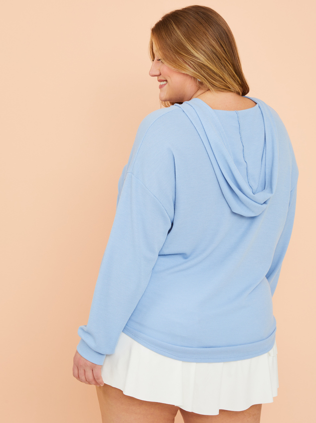Breeze Hoodie Pullover Detail 3 - ARULA
