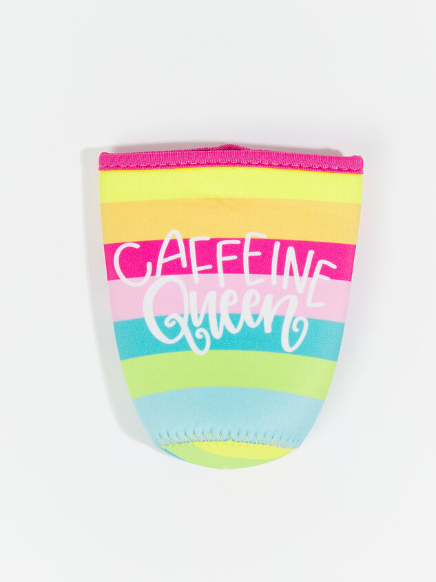 Caffeine Queen To-Go Cup Sleeve Detail 2 - ARULA