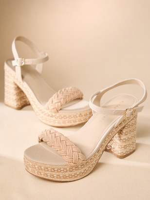 Dakotta Twisted Platform Heel - ARULA