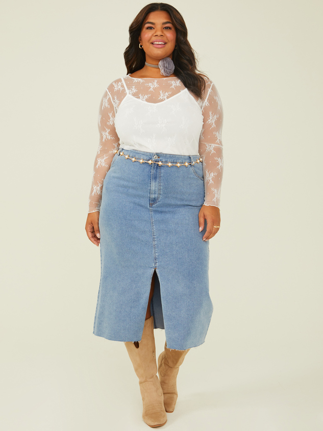 Leilani Mesh Lace Top - ARULA