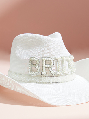 Bride Packable Cowboy Hat - ARULA