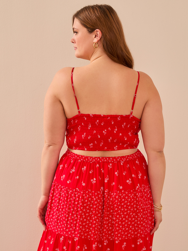 Fleur Twist Front Tank Detail 5 - ARULA