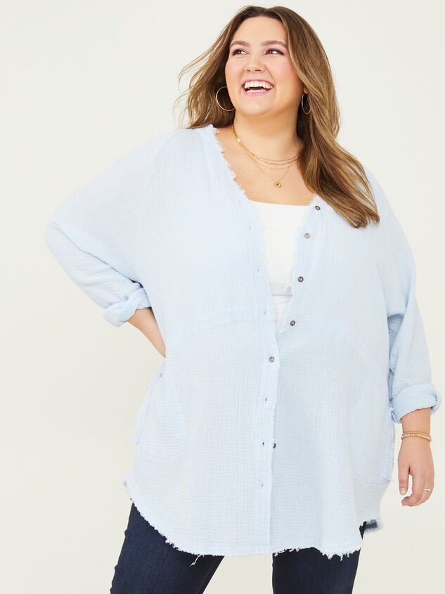 June Buttondown Top Detail 1 - ARULA