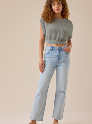 Jayleigh Straight Leg Jeans - ARULA - 