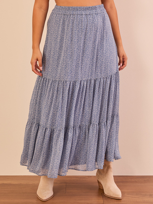 Kassidy Floral Midi Skirt - ARULA