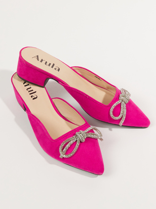 Daphne Bow Mules - ARULA