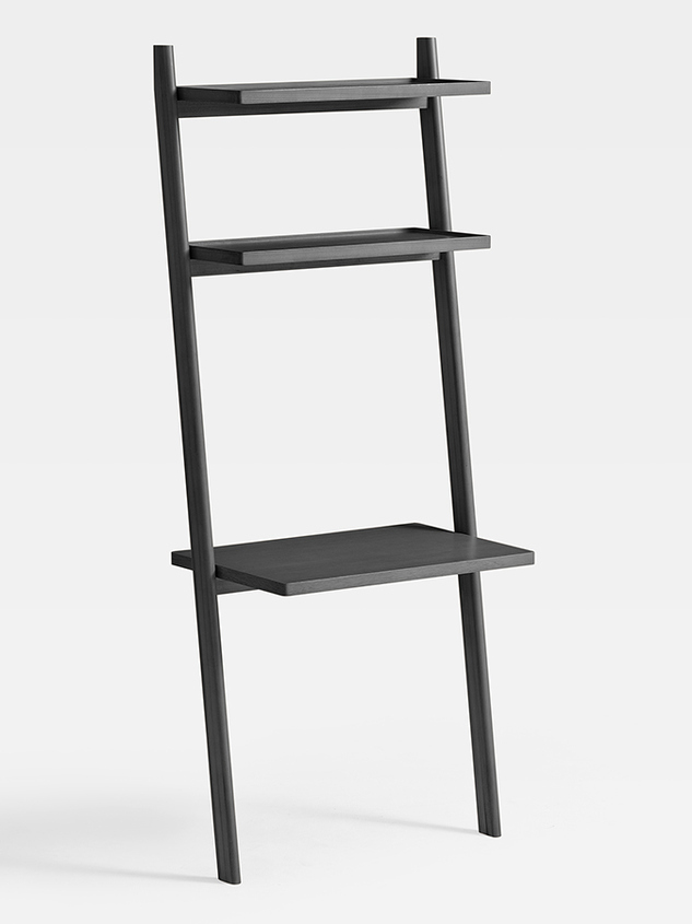 Cece Leaning Desk Storage Detail 2 - ARULA