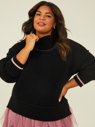 Juniper Mock Neck Sweater - ARULA