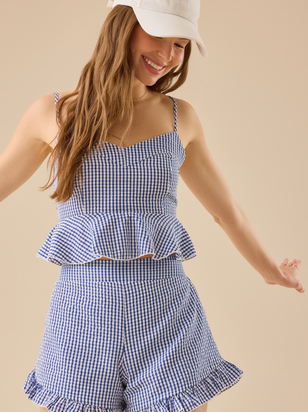 Gabrianna Gingham Short - ARULA - 