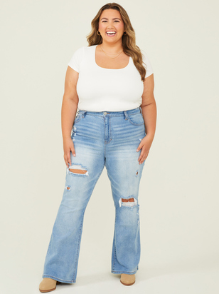 Galveston 31" Flare Jeans - ARULA