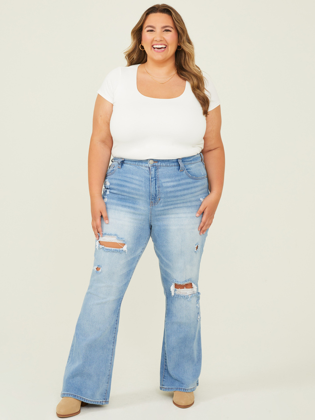 Galveston 31" Flare Jeans - ARULA