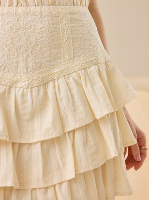 Sawyer Tiered Skirt - ARULA