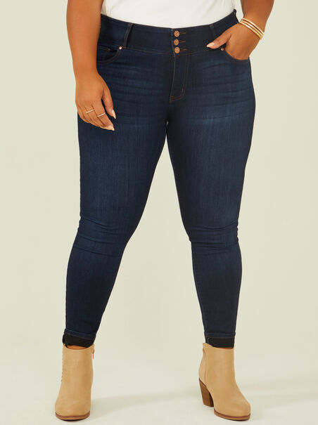 Waist Smoothing Skinny Jeans - Goldie - ARULA