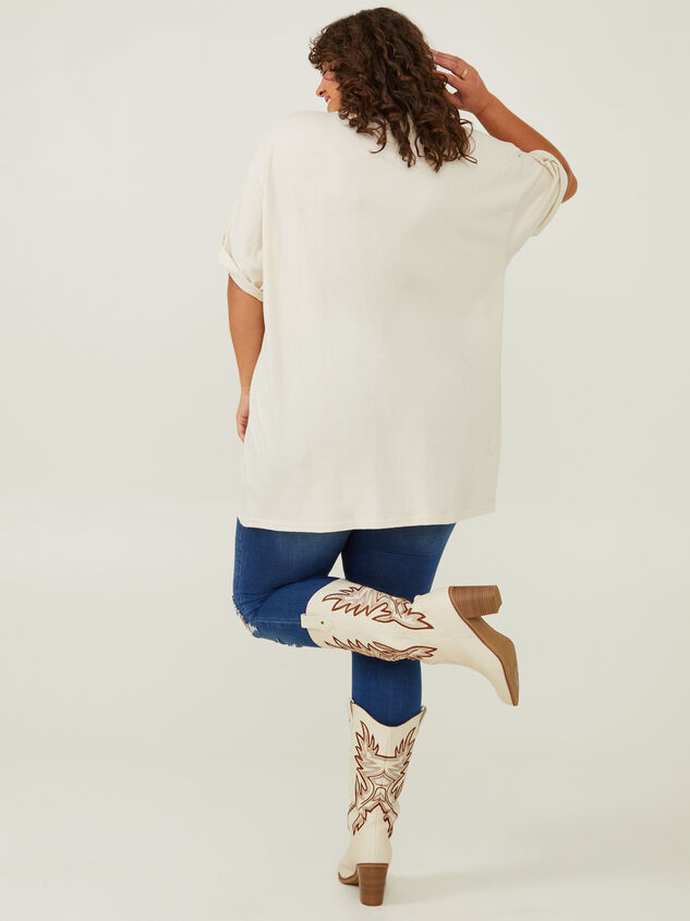 Joshua Tree Oversized Tee Detail 3 - ARULA