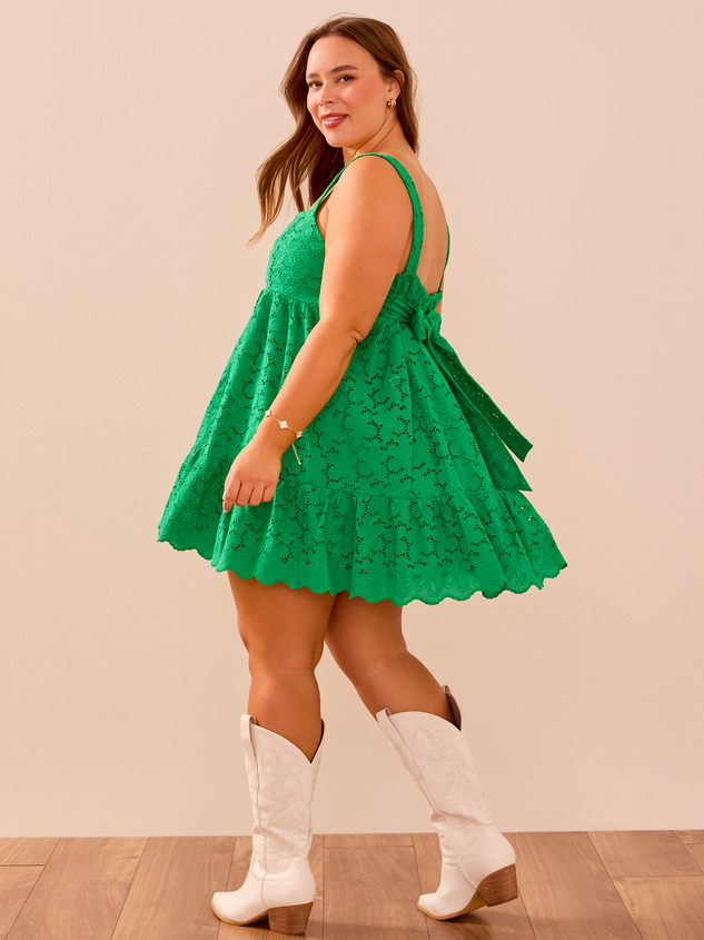 Larah Mini Dress Detail 5 - ARULA