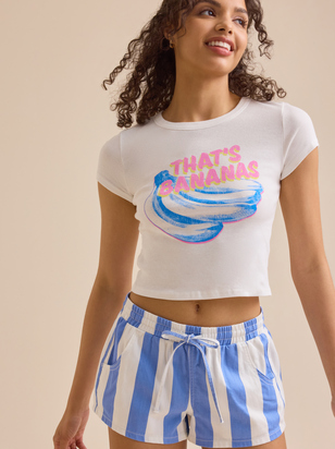 Harbor Striped Mini Short - ARULA - 