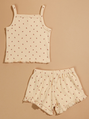 Strawberry Toddler Tank and Shorts Set by Quincy Mae - ARULA