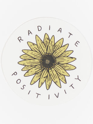 Radiate Positivity Sticker - ARULA
