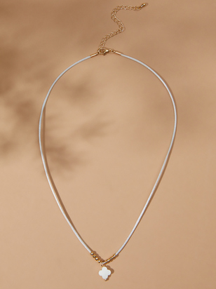 Clover Cord Necklace - ARULA