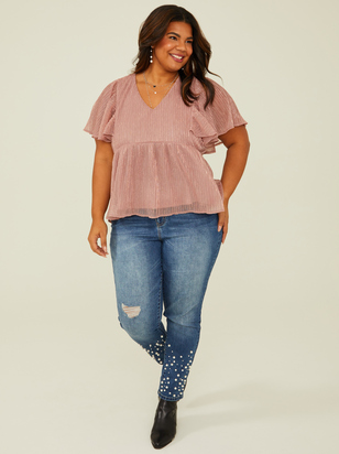Amelia Shimmer Top - ARULA