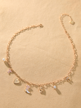 Coquette Cowgirl Charm Necklace - ARULA