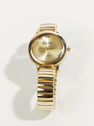 Round Face Stretch Watch - ARULA