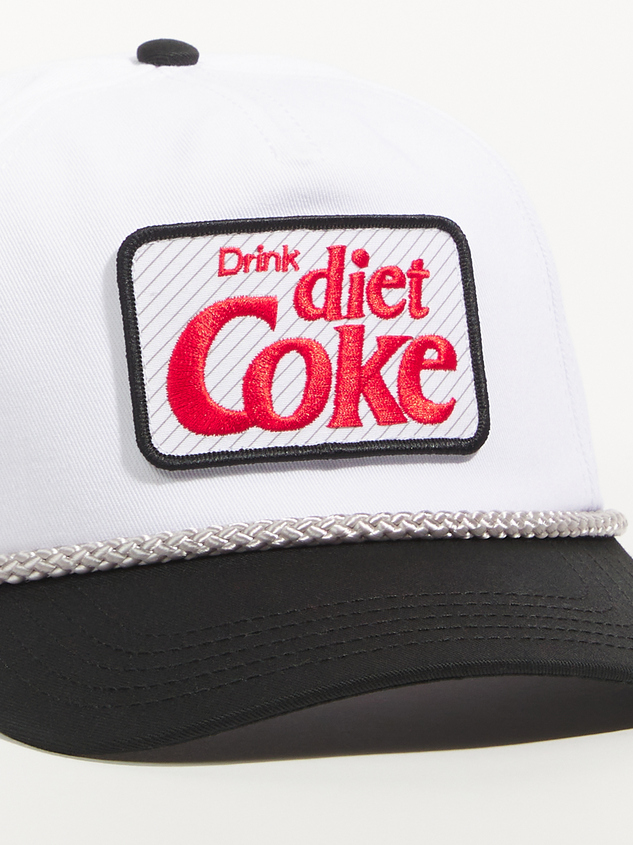 Diet Soda Trucker Hat Detail 3 - ARULA