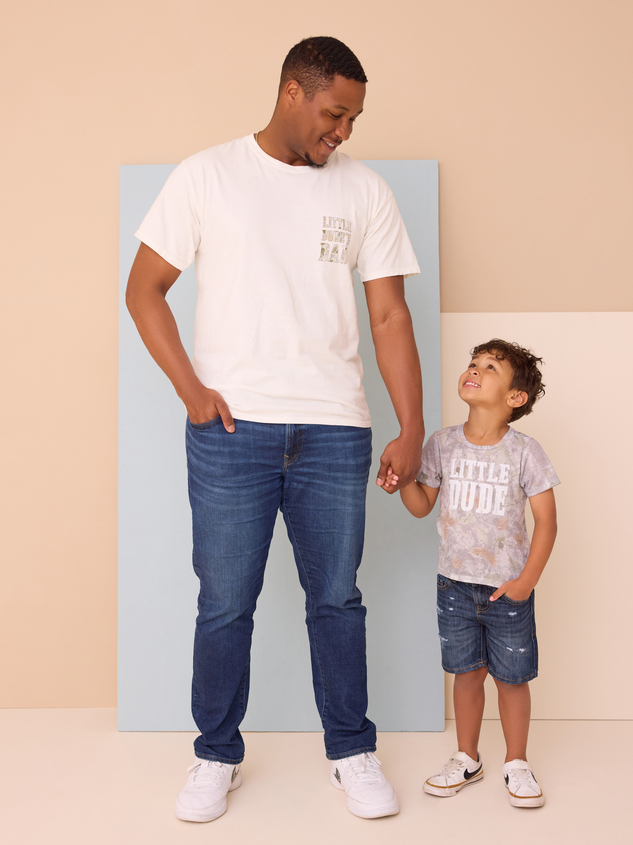Little Dude Graphic Tee Detail 5 - ARULA