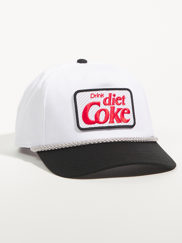 Diet Soda Trucker Hat Detail 2 - ARULA