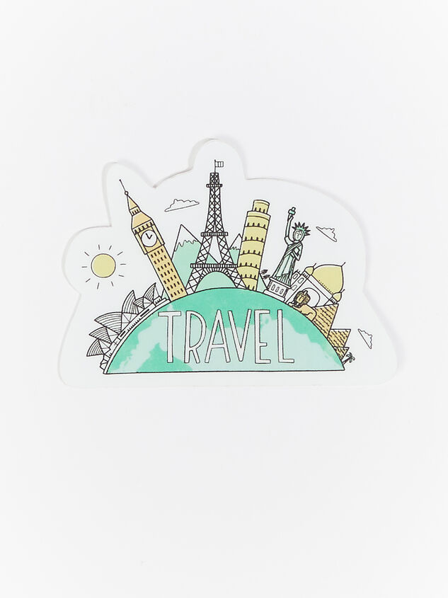 World Travel Sticker Detail 1 - ARULA