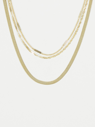 18k Gold Liliana Necklace - ARULA
