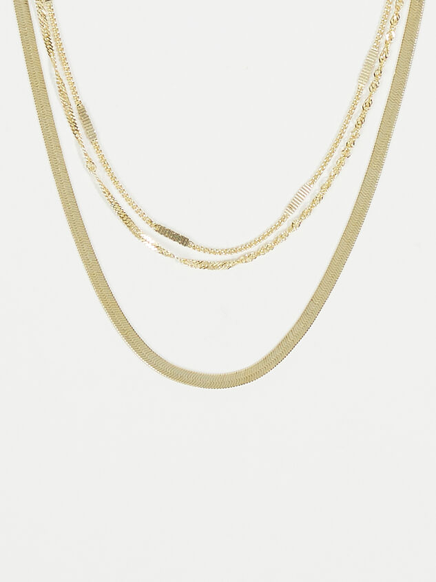 18k Gold Liliana Necklace Detail 1 - ARULA