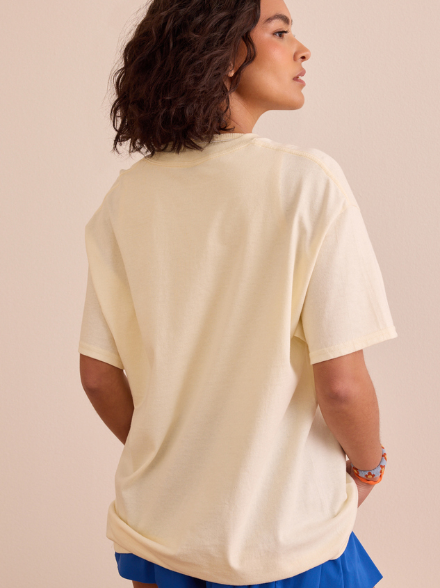 Charleston Crab Oversized Tee Detail 5 - ARULA