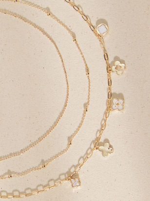 Clover Glow Necklace - ARULA - 