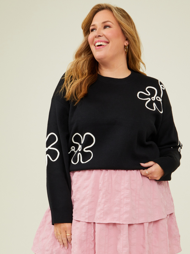 Anna Floral Sweater - ARULA