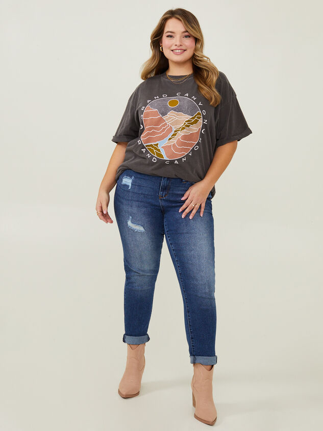 Grand Canyon Sun Tee Detail 1 - ARULA