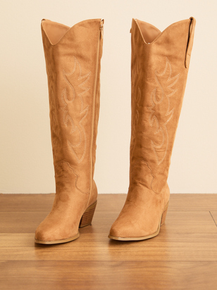Urson Wide Width & Calf Boots by Billini - ARULA - 