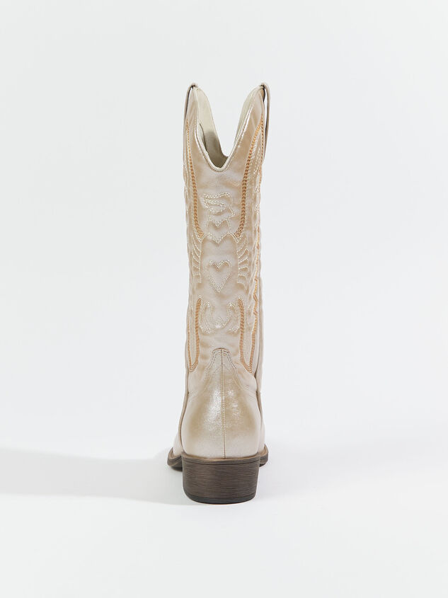Lasso Metallic Boots by Matisse Detail 4 - ARULA