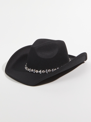Ivy Rhinestone Cowgirl Hat - ARULA