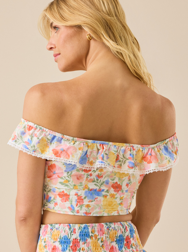Lyra Floral Top Detail 7 - ARULA