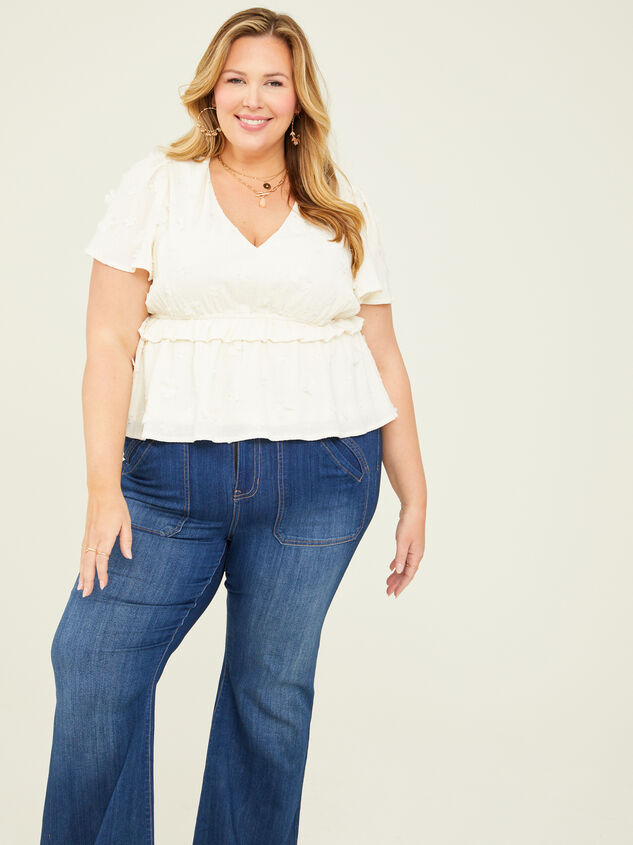 Willow Floral Top Detail 1 - ARULA