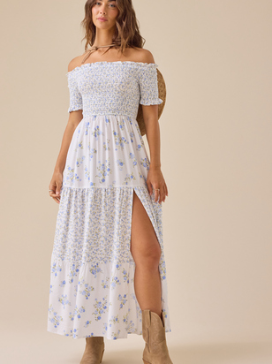 Aria Floral Maxi Dress - ARULA - 