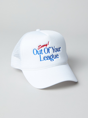 Out Of Your League Trucker Hat - ARULA