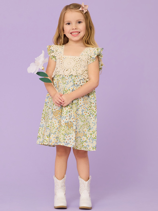Sunday Toddler Floral Dress - ARULA